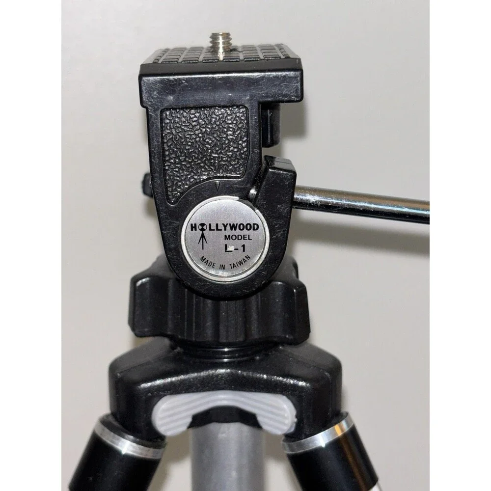 Hollywood Fluid Head camera Tripod Model L-1 For Photo & Video